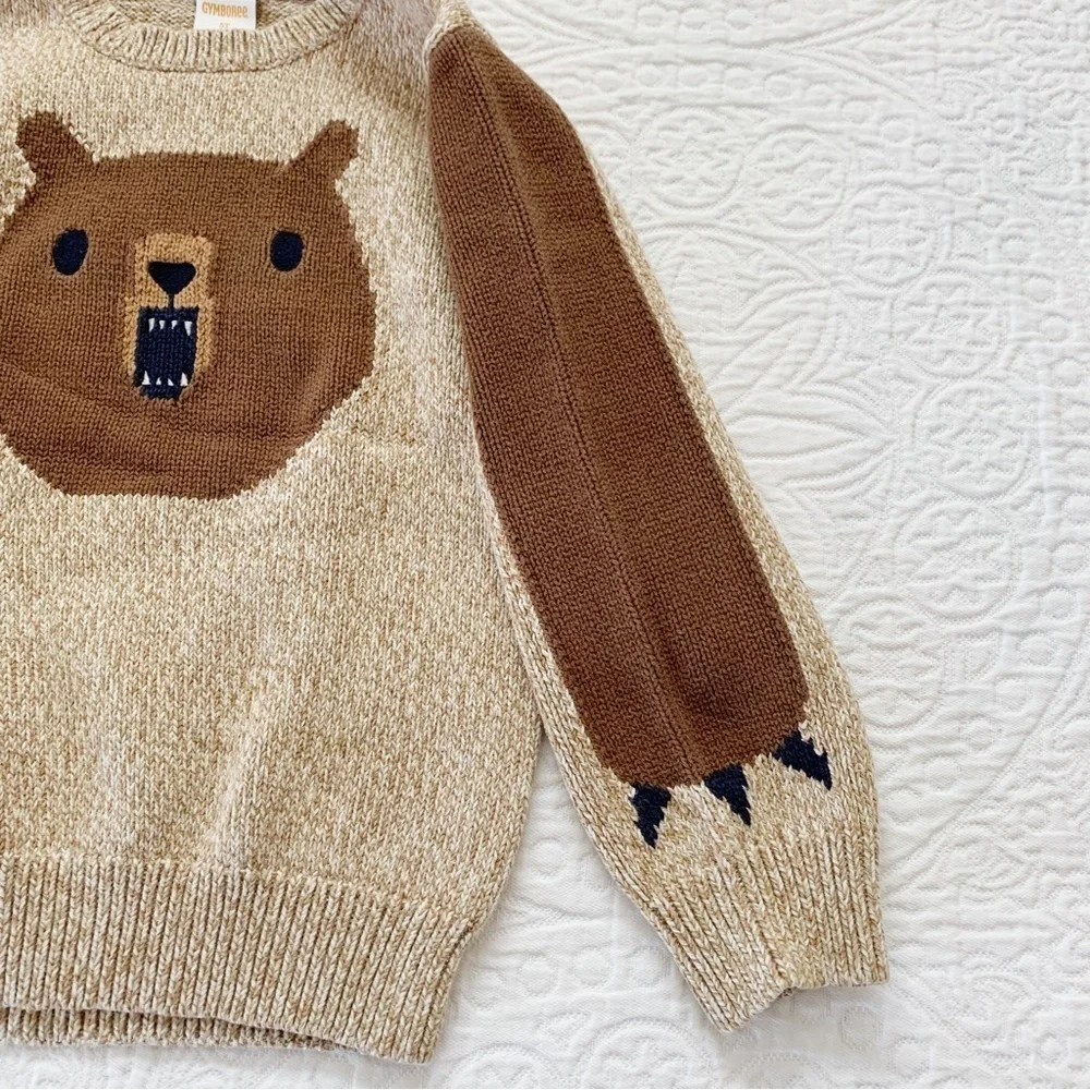 Gymboree Bear‎ Cotton Sweater (5T)